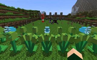 Plant 2 Zombie Mod for Minecraft Pe plakat