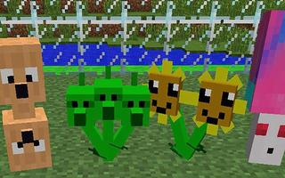 Plant 2 Zombie Mod for Minecraft Pe captura de pantalla 2