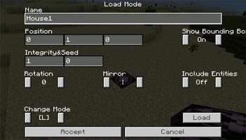 Mod Structure Block for MCPE capture d'écran 1