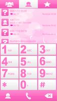 THEME PINK WHITE FOR EXDIALER screenshot 1