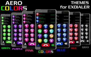 THEME AERO 2 COLORS EXDIALER screenshot 1
