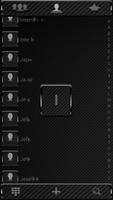 THEME BLACK CARBON EXDIALER screenshot 1