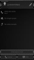 THEME BLACK CARBON EXDIALER screenshot 2