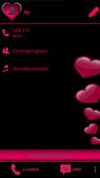 THEME BLACK HEARTS  EXDIALER screenshot 2