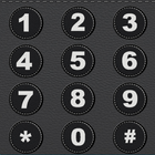 THEME BLACK LEATHER EXDIALER 2 icon