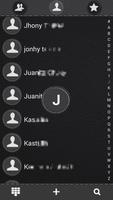 THEME BLACK LEATHER EXDIALER 2 screenshot 1