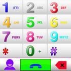 THEME WHITE COLORS EXDIALER icon