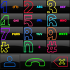 THEME BIG DARK COLORS EXDIALER icon