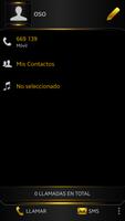 THEME DARKCITY GOLD EXDIALER screenshot 3