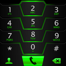 THEME DARKCITY GREEN EXDIALER APK