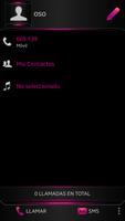 THEME DARKCITY PINK EXDIALER screenshot 2