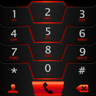 THEME DARKCITY RED EXDIALER icon