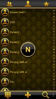 THEME DARK GOLD FOR EXDIALER screenshot 1