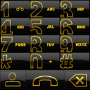 THEME BIG DARK GOLD EXDIALER APK