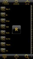 THEME BIG DARK GOLD EXDIALER screenshot 2