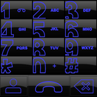 THEME BIG DARK BLUE EXDIALER icon