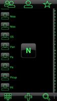 THEME BIG DARK GREEN EXDIALER screenshot 2