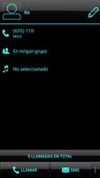 THEME BIG DARK HOLO EXDIALER screenshot 3