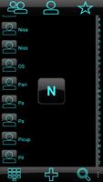 THEME BIG DARK HOLO EXDIALER screenshot 2