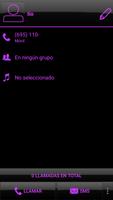 THEME BIG DARK PURPLE EXDIALER screenshot 3