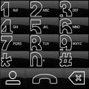 THEME BIG DARK GLASS EXDIALER APK