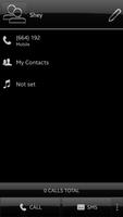 THEME BIG DARK SILVER EXDIALER screenshot 3