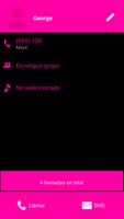 THEME MATERIAL PINK BLACK EXDIALER screenshot 2