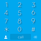 THEME MATERIAL BLUE W EXDIALER icon