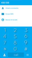 THEME MATERIAL BLUE W EXDIALER screenshot 3