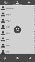 THEME MATERIAL GREY W EXDIALER screenshot 1