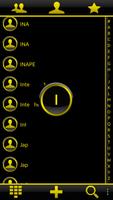THEME ELEGANT YELLOW EXDIALER screenshot 3