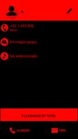 THEME MATERIAL M RED2 EXDIALER screenshot 3
