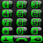 THEME FUTURA GREEN EXDIALER icon