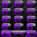 THEME FUTURA PURPLE EXDIALER APK