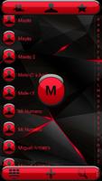 THEME FUTURA RED EXDIALER screenshot 2