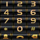 THEME GOLD BLACK 3 EXDIALER icon