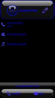 THEME GLOW BLUE EXDIALER screenshot 3