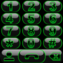 THEME GLOW GREEN EXDIALER APK