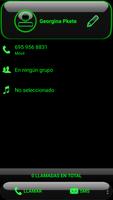 THEME GLOW GREEN EXDIALER screenshot 3