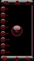 THEME GLOW RED EXDIALER screenshot 2