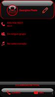 THEME GLOW RED EXDIALER screenshot 3