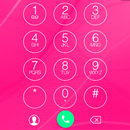 THEME full pink FOR EXDIALER APK