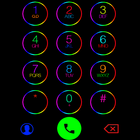 THEME i 9 BLACK COLOR EXDIALER icon