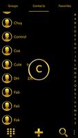 THEME i 9 BLACK GOLD EXDIALER screenshot 1