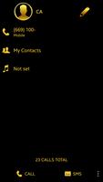 THEME i 9 BLACK GOLD EXDIALER screenshot 2