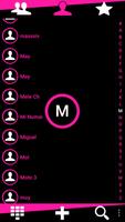THEME EXDIALER MIXER PINK BLK screenshot 2