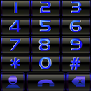 THEME METAL BLUE FOR EXDIALER APK