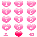 THEME PINK HEARTS FOR EXDIALER APK