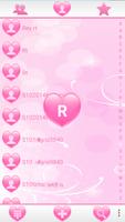 THEME PINK HEARTS FOR EXDIALER スクリーンショット 1