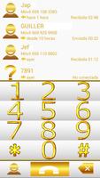 THEME SIMPLE GOLD FOR EXDIALER poster